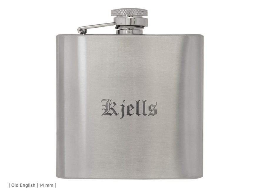 Fickplunta Steel Flask Mediumproduktbild #2