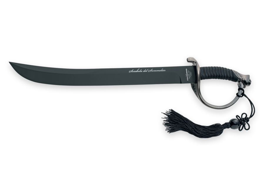 Champagnesabel Fox Sciabola del Sommelier Gun Metal Blackproduktbild #1