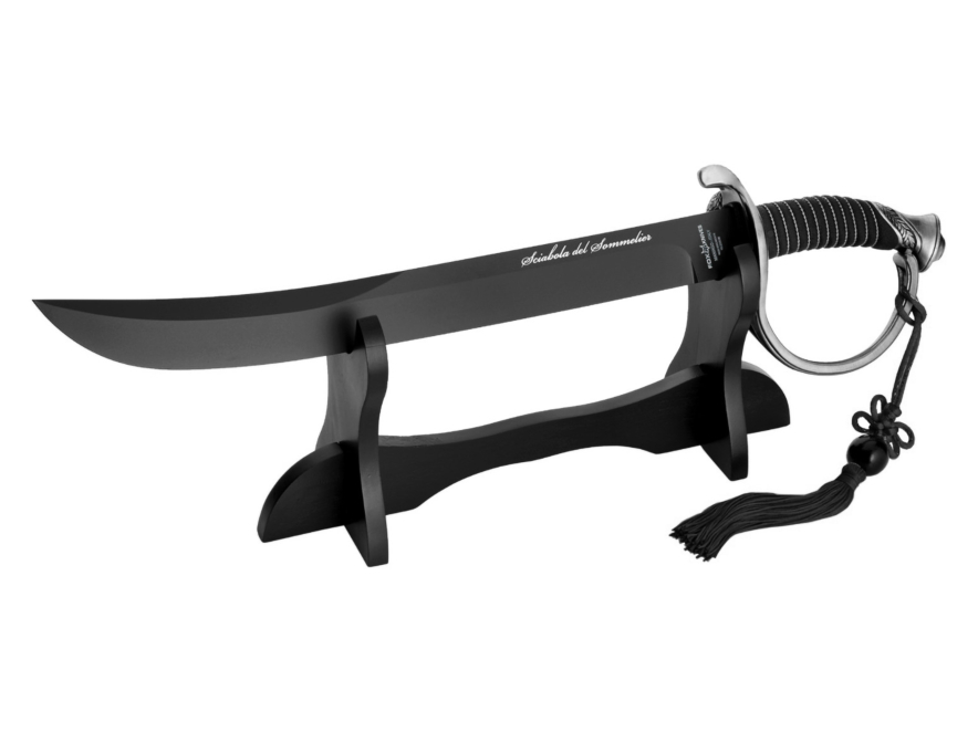 Champagnesabel Fox Sciabola del Sommelier Gun Metal Blackproduktbild #2