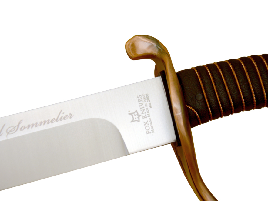 Champagnesabel Fox Sciabola del Sommelier Bronzeproduktbild #4