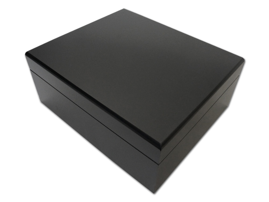 Humidor Angelo Wood Svartproduktbild #1