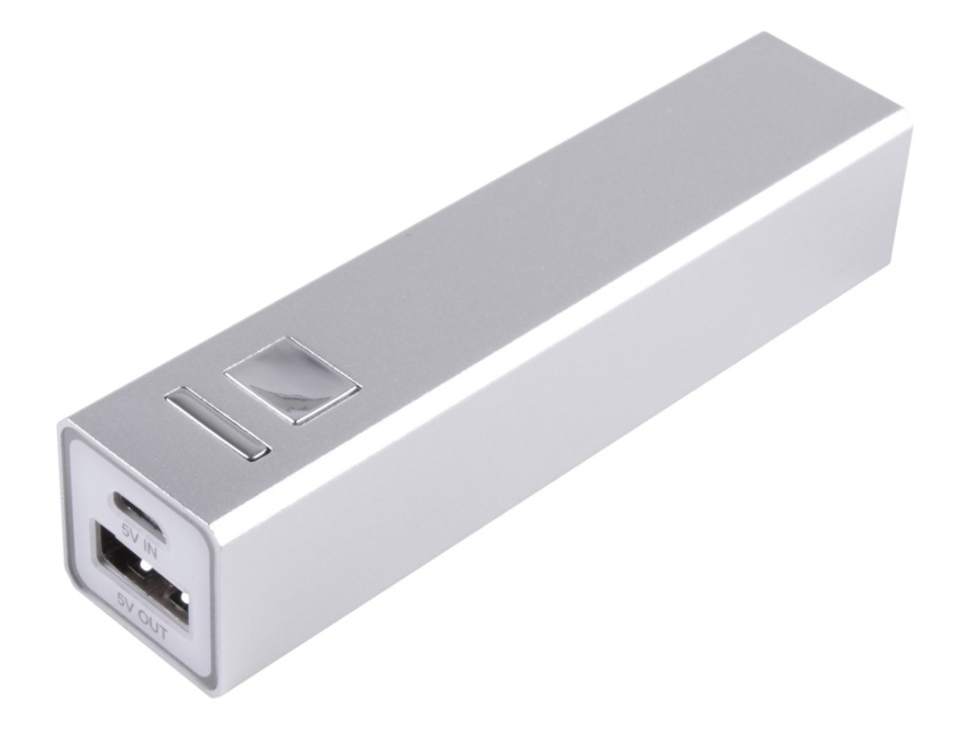 Powerbank Mini Smart Charger Silverproduktbild #3