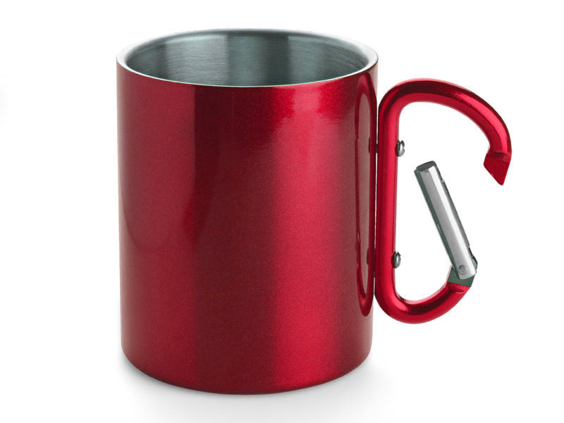 Metallmugg Karbinhake Forest Rödproduktbild #2