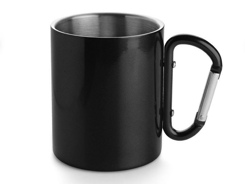Metallmugg Karbinhake Forest Svartproduktbild #1