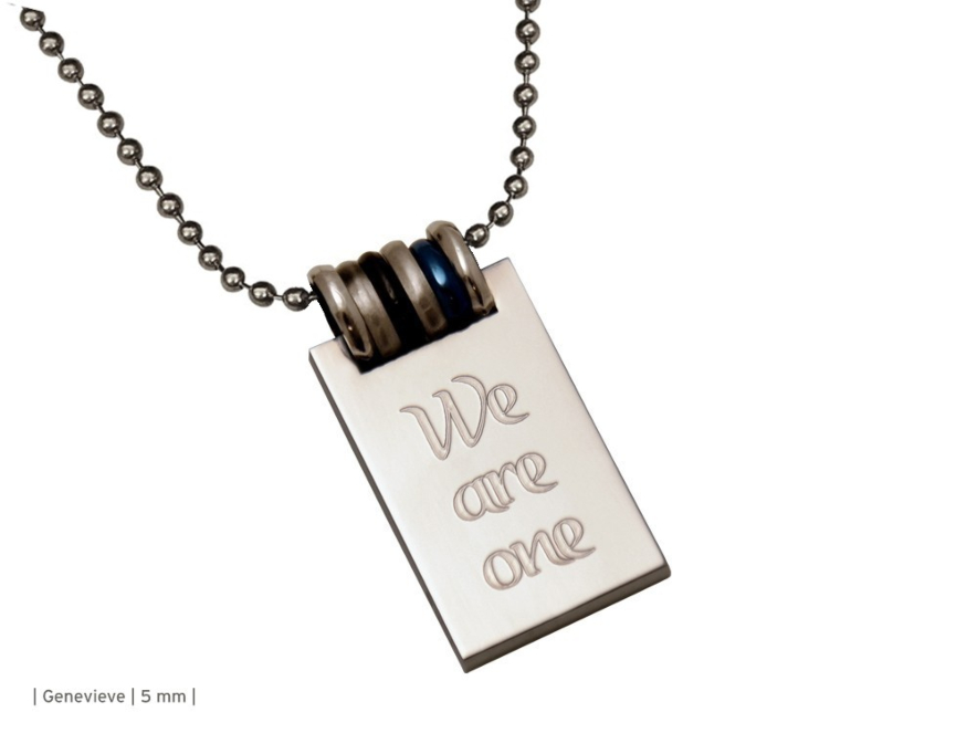 Halsband Inori Ocean Steelproduktbild #2