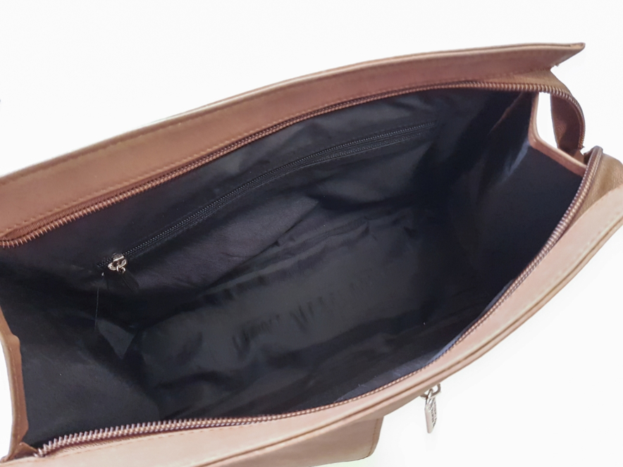 Necessär Pfeilring Single Brown Leatherproduktbild #3
