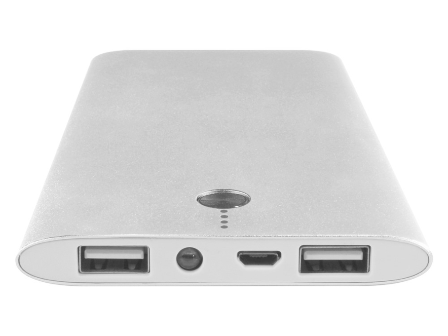 Powerbank Slim Charger 8000 Silverproduktbild #2