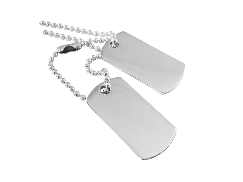 Dogtags Private Sterling Silverproduktbild #1