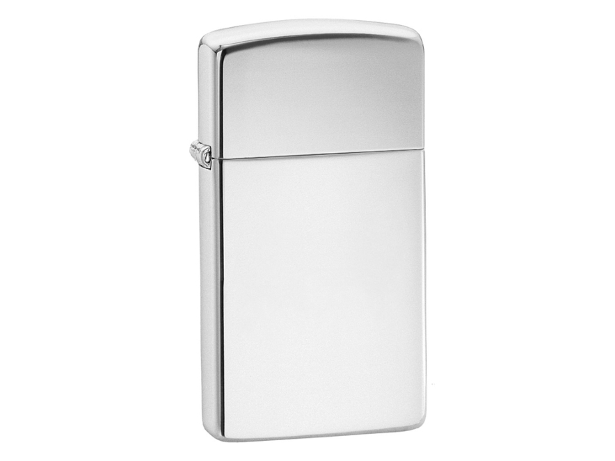 Zippo High Polish Chrome Slimproduktbild #1