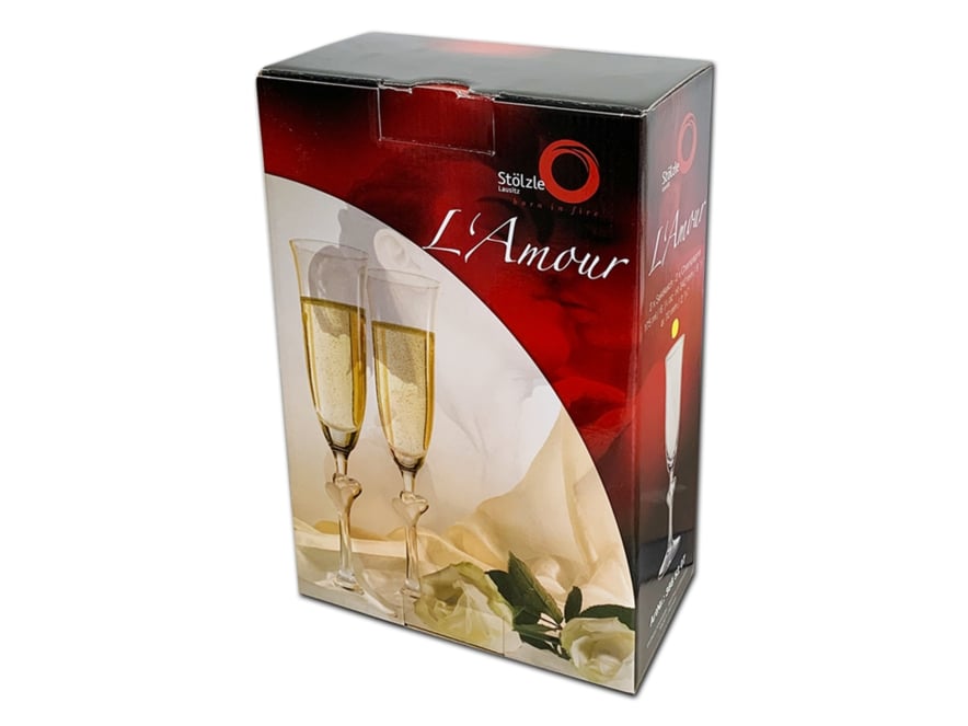 Champagneglas L Amour Sweetheart 2-packproduktbild #2