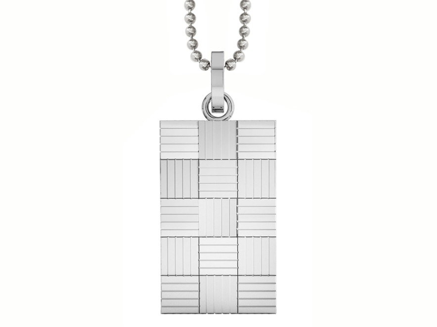 Halsband Inori Checkers Steelproduktbild #1