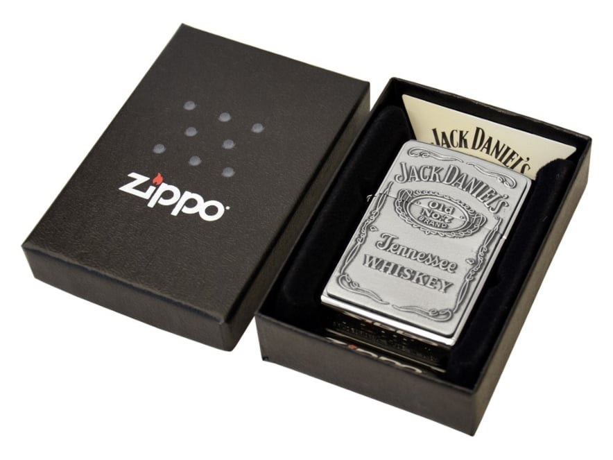 Zippo Jack Daniels High Polish Chromeproduktbild #3