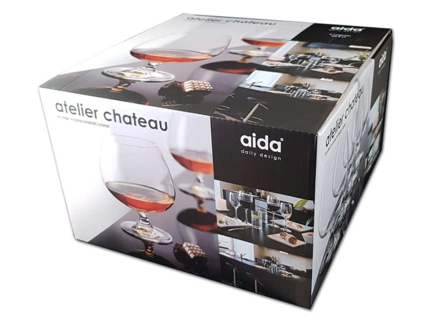 Konjaksglas Aida Atelier Chateau 4-packproduktbild #4