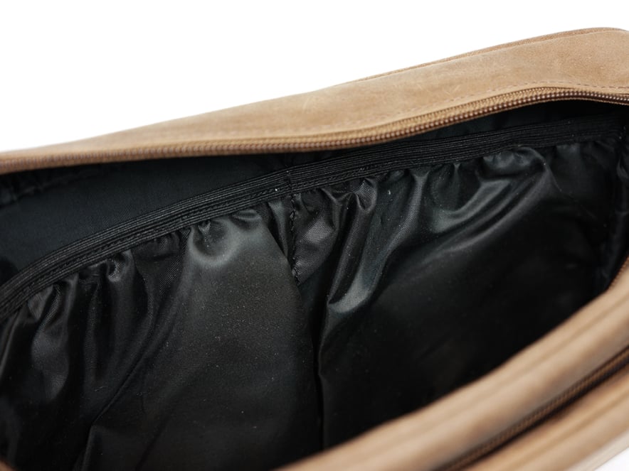 Necessär Pfeilring Double Brown Leatherproduktbild #2