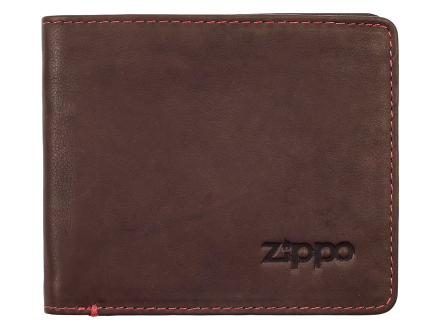 Plånbok Herr Zippo Läder Brunproduktbild #1