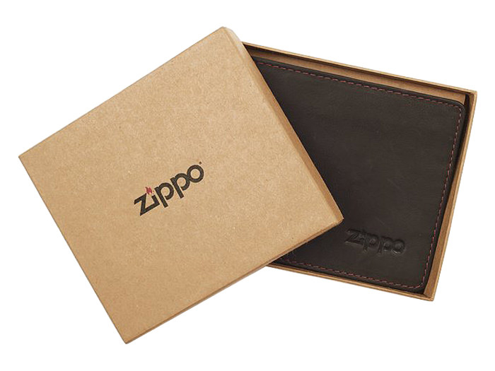 Plånbok Herr Zippo Läder Mockaproduktbild #4