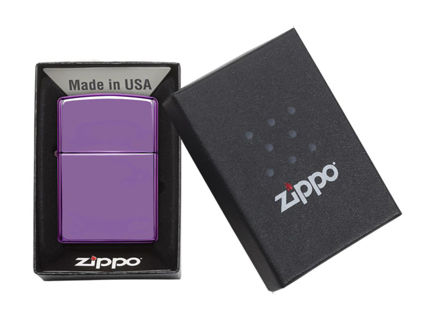 Zippo Abyss High Polish Purpleproduktbild #3