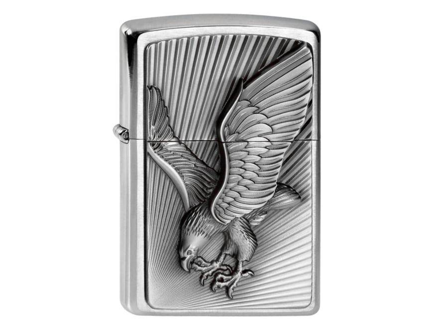 Zippo Eagle Emblem Chromeproduktbild #1