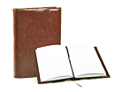 Anteckningsbok B Away Läder Brunproduktminiatyrbild #1
