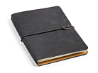 Anteckningsbok Antik Eco-läder Svartproduktminiatyrbild #1