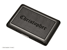 Korthållare Carrier Slim Leather Smokeproduktminiatyrbild #4