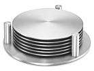 Glasunderlägg Zack Regioproduktminiatyrbild #1