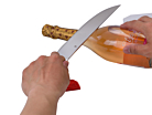 Champagnesabel Laguiole Red Tassleproduktminiatyrbild #5