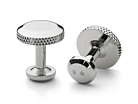 Manschettknappar Skultuna 1607 Icon Model 8 Steelproduktminiatyrbild #1