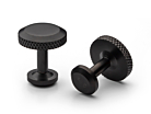 Manschettknappar Skultuna 1607 Icon Model 8 Titanium Blackproduktminiatyrbild #1