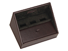 Laddningsstation Stackers Brown Executiveproduktminiatyrbild #1