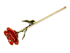 24K Guldpläterad Ros Frejaproduktminiatyrbild #1
