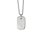 Halsband ID Tag Silverproduktminiatyrbild #2
