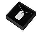 Halsband ID Tag Silverproduktminiatyrbild #1