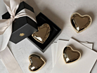 Hjärta Skultuna 1607 Polished Brass Smallproduktminiatyrbild #3