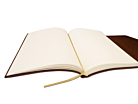 Journal Amantius Läder Brun 180 x 250 mmproduktminiatyrbild #2