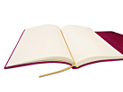 Journal Amantius Läder Lila Fucsia 180 x 250 mmproduktminiatyrbild #2