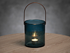 Ljuslykta Blå Fanni K Bubble Midnight Blue 14 cmproduktminiatyrbild #3