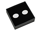 Manschettknappar Milano Silver Ovalproduktminiatyrbild #1