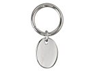Nyckelring Sterling Silver Ovalproduktminiatyrbild #2