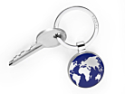 Nyckelring Jordglob Troika Around The Worldproduktminiatyrbild #2