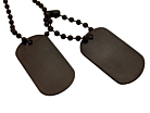 Dogtags Private Steel Blackproduktminiatyrbild #1