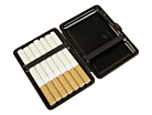 Cigarettetui VH Carbon Leather Smallproduktminiatyrbild #3