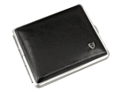 Cigarettetui VH Black Leather Steelproduktminiatyrbild #1