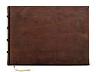 Gästbok Cicero Vintage Läder Brun 300 x 210 mmproduktminiatyrbild #1