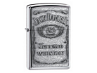 Zippo Jack Daniels High Polish Chromeproduktminiatyrbild #1