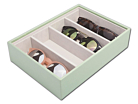 Extradel Smyckeskrin Stackers Classic Ljusgrön Deep 4 Sectionproduktminiatyrbild #1