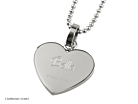 Halsband Inori Sparkly Heartproduktminiatyrbild #2