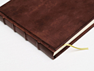 Gästbok Cicero Vintage Läder Brun 300 x 210 mmproduktminiatyrbild #2
