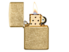 Zippo Tumbled Brassproduktminiatyrbild #2