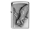 Zippo Eagle Emblem Chromeproduktminiatyrbild #1